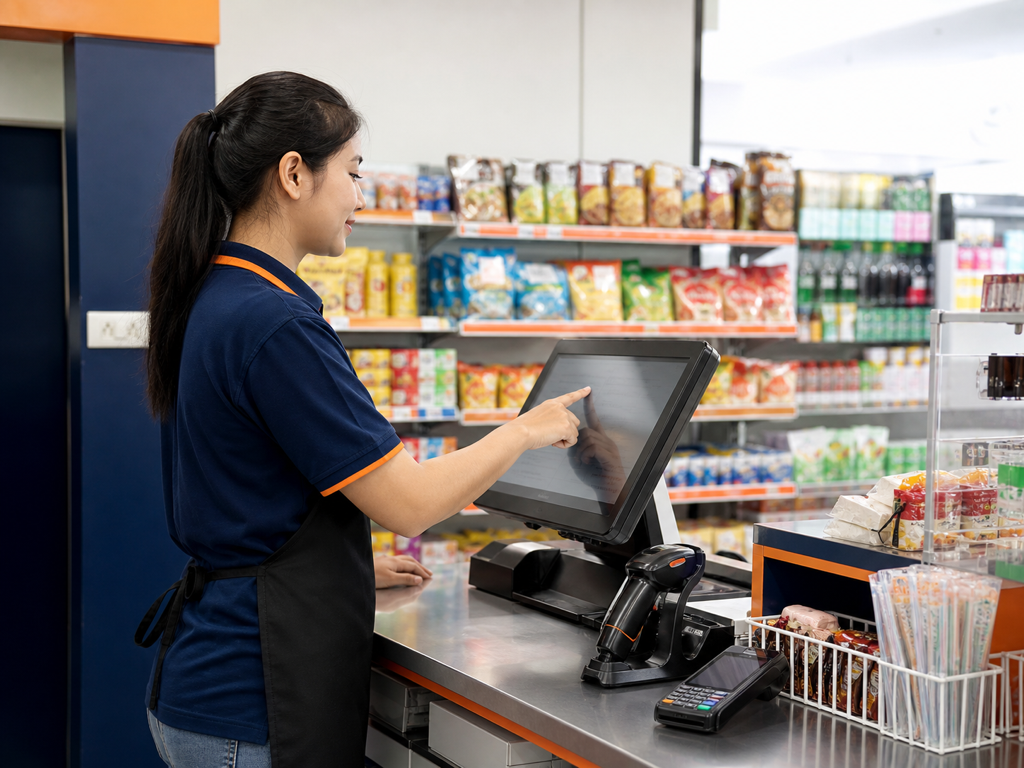 Solusi kasir untuk minimarket